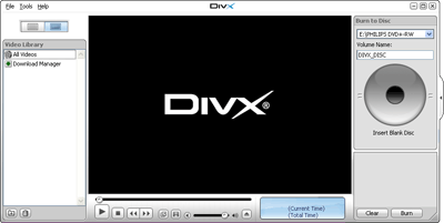 Divx web player